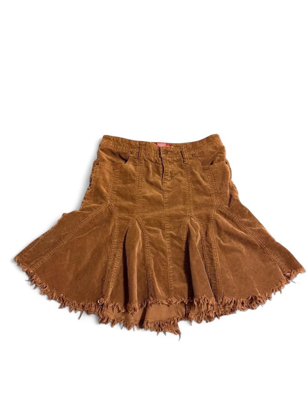 Brown Corduroy SO Y2K Skirt
